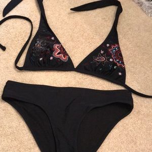 Vintage beaded bikini